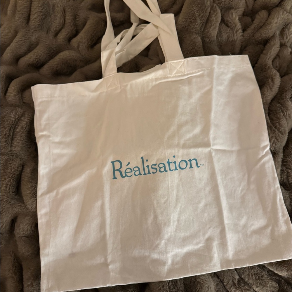 Realisation Par White Tote Bag